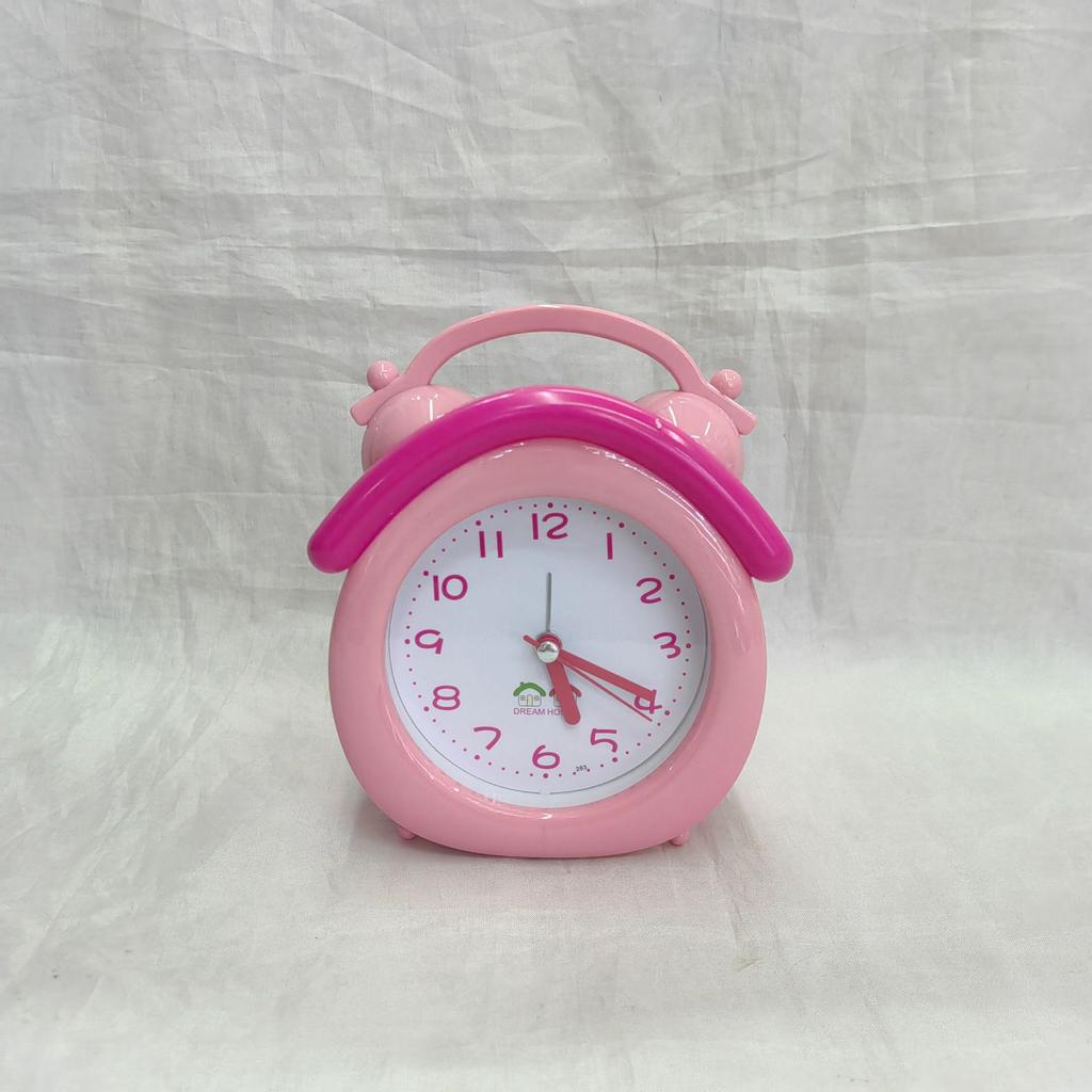 House small alarm clock student children's clock cartoon creative cute mini alarm clock bedside clock