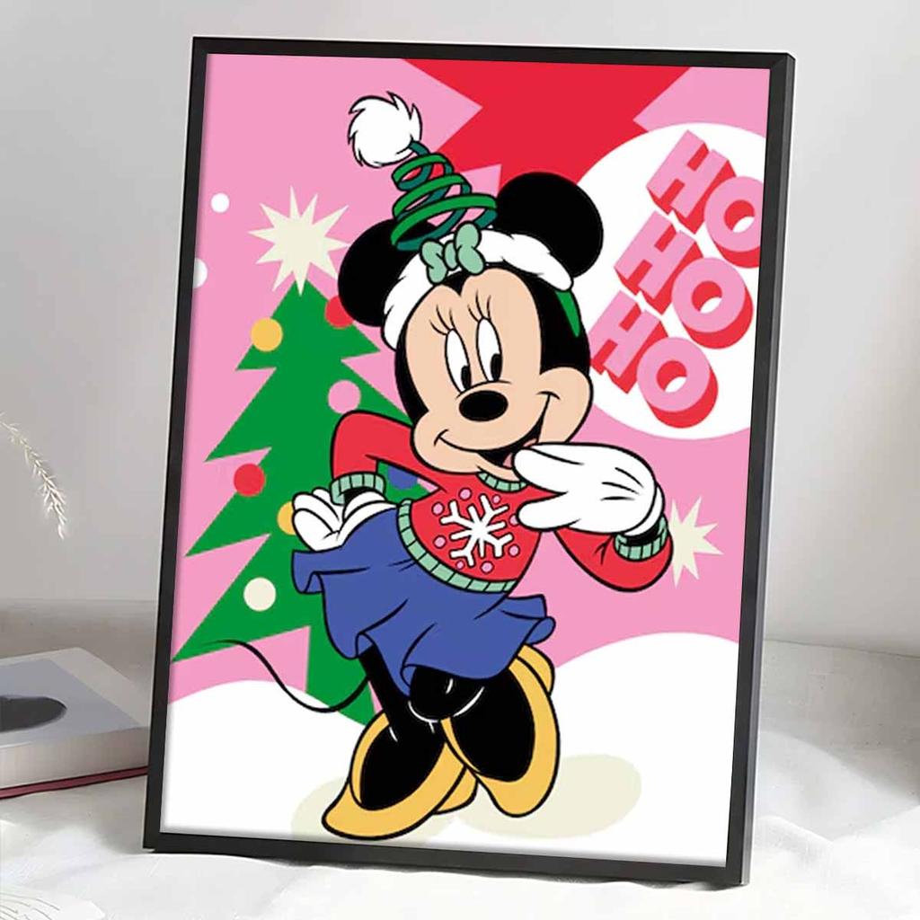 DIY Diamond Painting Beautiful Minnie Cross Stitch Kit Mosaic Art Diamond Painting Full Circle Diamond Home Decoration