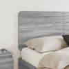 Headboard Grey Sonoma Wood Based Material