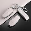BYD Han EV TPU Leather Key Case for Seagull, Song Plus/Pro - Full Wrap Protective Shell with Buckle