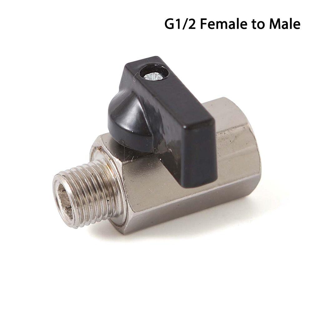 1Pcs BSP Male To Female Ball Valve 1/8" 1/4" 3/8" 1/2" Threaded Shut Off Valve