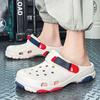 Summer Trendy Hollow Out Sandals Couple Outdoor Casual Shoes Beach Wear Korean Style Plus Size Slippers