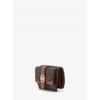 Michael Kors Greenwich Flap Trifold Extrasmall Mk Signature 35f5ggrd0b200 Brown