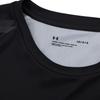 Under Armour Outdoor Sports Comfortable Casual Breathable Short Sleeve T-Shirt Unisex Tops Black 25500524-001