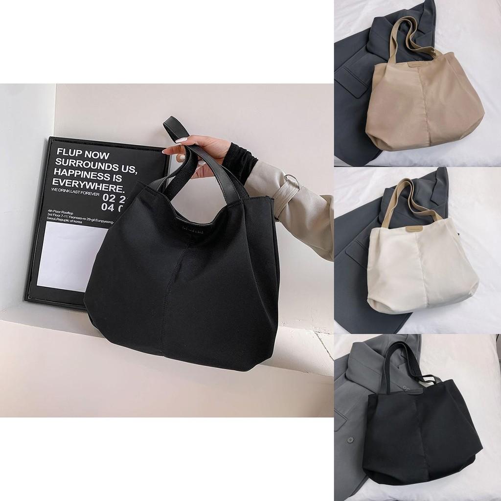 Large Capacity Japanese Style Canvas Tote Bag For Women Ideal For College Classes
