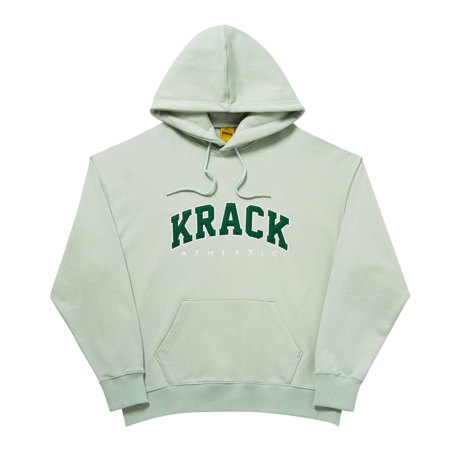 Crack Athletic Arch Logo Hoodie Mint Mint/L