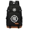 Dragon Ball Print Oxford Backpack School College Travel Lightweight Dual-Strap Laptop Bag Unisex 20L Capacity