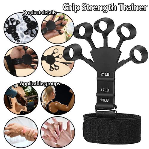 Grip Strength Trainer,Double-Sided Finger Exerciser and Hand Strengthener for Hand Therapy,Climbing - Relieve Pain for Arthritis