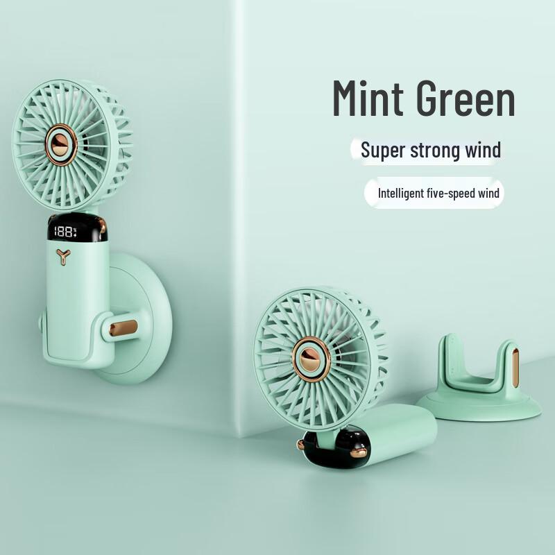 Portable USB Rechargeable Handheld & Desktop Fan