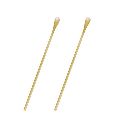 2 pezzi in acciaio inossidabile manico lungo stir bar cucchiaio di miscelazione cucchiaio da cocktail strumenti barista teadrop cucchiaio strumento bar cucchiai di ape di lusso