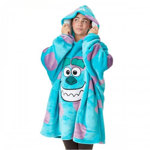 Monsters Inc Unisex Adult Sully Hoodie Blanket