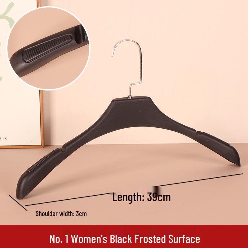 Non-Slip, Mark-Free Plastic Hangers for Home & Store Use - Ideal for Clothes Storage