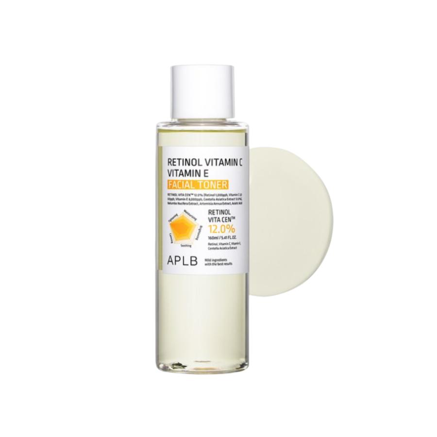 APLB Retinol Vitamin C Vitamin E Facial Toner 160ml