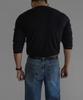 Baulopeulodeogteu Pattern Muscle Henley Neck Knit Tee [Navy]