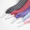 Colorful Checkered Shoe Laces Wide Flat Polyester Shoelaces Sneakers Laces Replacement For Adult Footwear Decoration