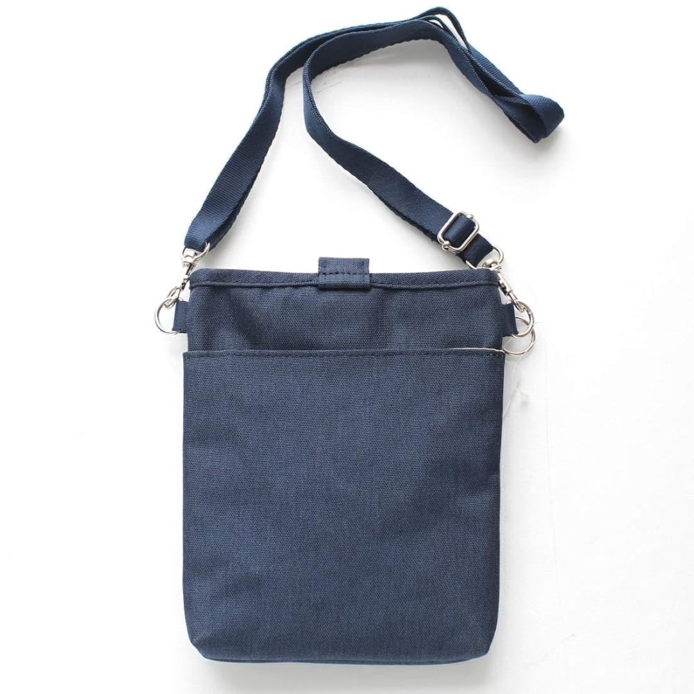 Kitamura Shoulder Pouch, Pochette, Smartphone Shoulder Bag, Approx. 19cm x 15cm x 2cm, 001832 Navy