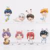 8pcs/set BLUE LOCK Kawaii Cute Figure Toys 5-8cm