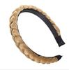 New Fashion Braid Headband Soft Flannel Hairband Women Non-slip Teeth Headwear Turban Classic Hair Hoop Adult Hair Accessories