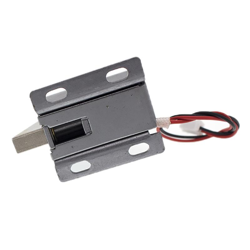 12V Dc Mini 2728 Klein Solenoïde Slot Elektromagnetisch Elektrisch Bedieningskast Ladeslot Intelligent Auto Slot Woningverbetering