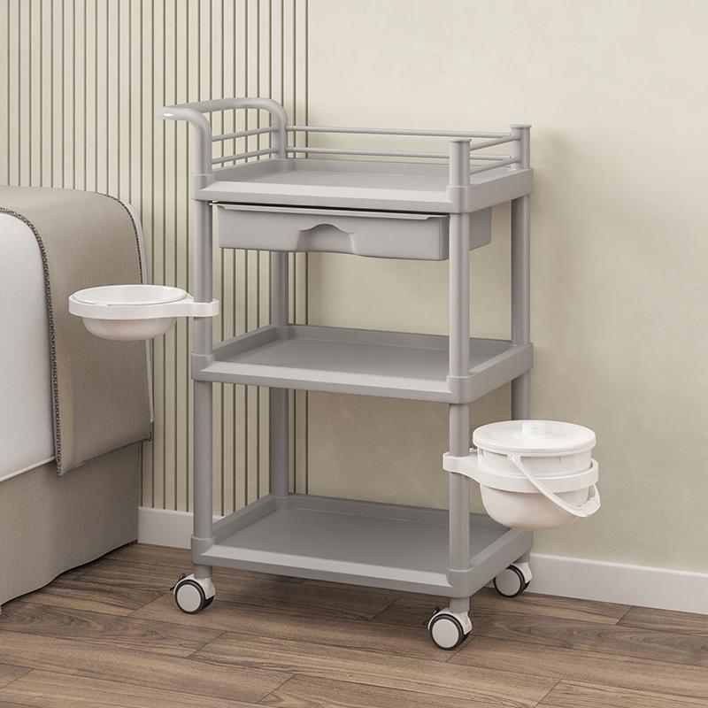 Multi-Layer Salon Cart for Beauty, Nail, Hair, Eyelash Tools Organization