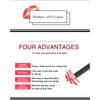 VIBELY Matte Non-Stick Lip Liner Lipstick 12 Shades Brown Outlining Lip Pencil Makeup