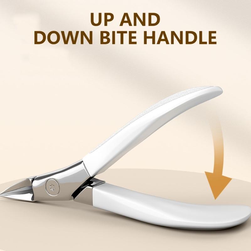 Toenail Cutter with Angled Blade for Precise Dead Skin Removal Pedicure Manicure Tool for Travel and Daily Care