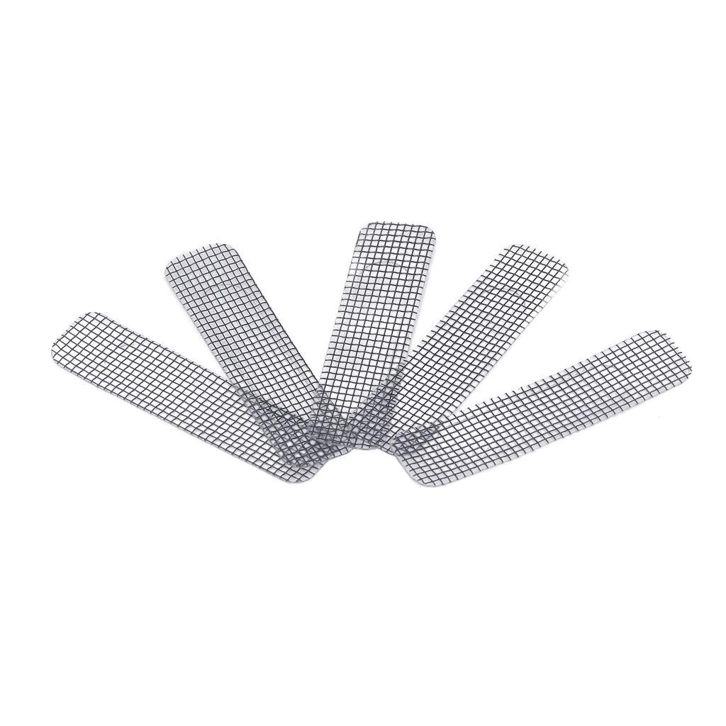 20PCS Window Screen Repair Patches Stainless Steel Self Adhesive Covering Mesh Tape Set for Window