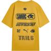 Puma X Sonic Relaxed Loose Fit Fun Print Casual Short Sleeve T-Shirt Men Tops 632406-62