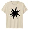 Abstract Minimalist Starburst Graphic Birthday Gift For Him And Her