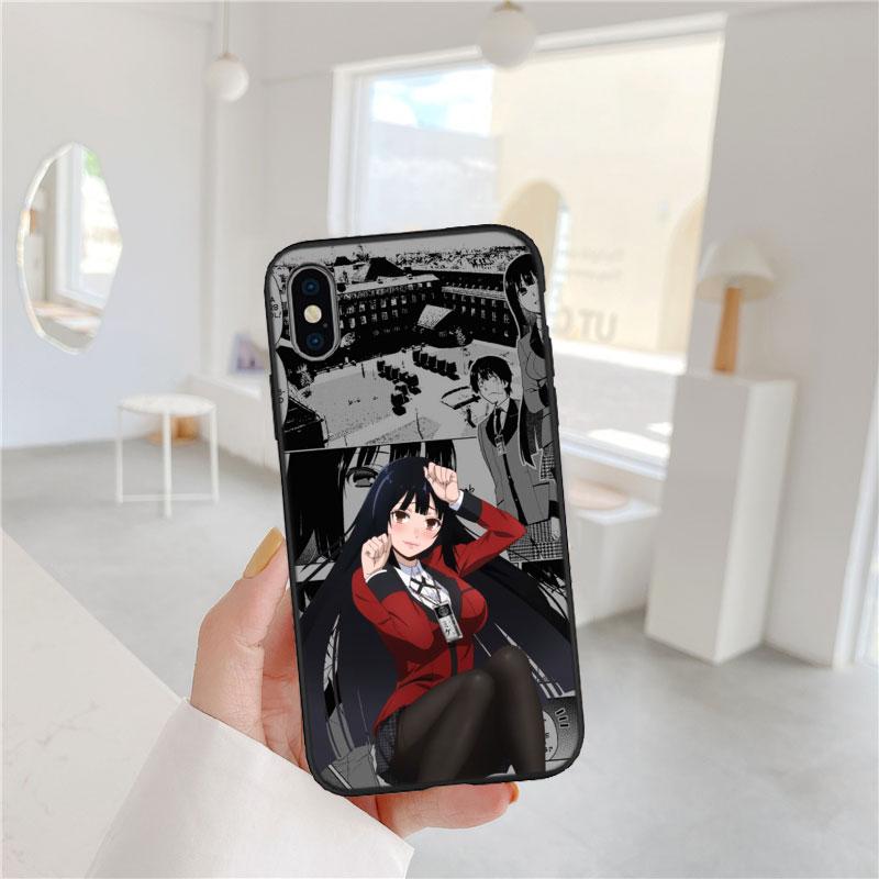 PP42 Kakegurui Phone Case for Samsung Galaxy M06 M15 M16 M35 M55 M56 A36 A42 A50 A50S A51 A52 A32 A33 A05 A05S A06 A16 A20