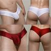 Herren-Unterwäsche mit niedrigem Taillen-Leckage-Hüft-U-Konvex-Design, sexy Tangas für Männer