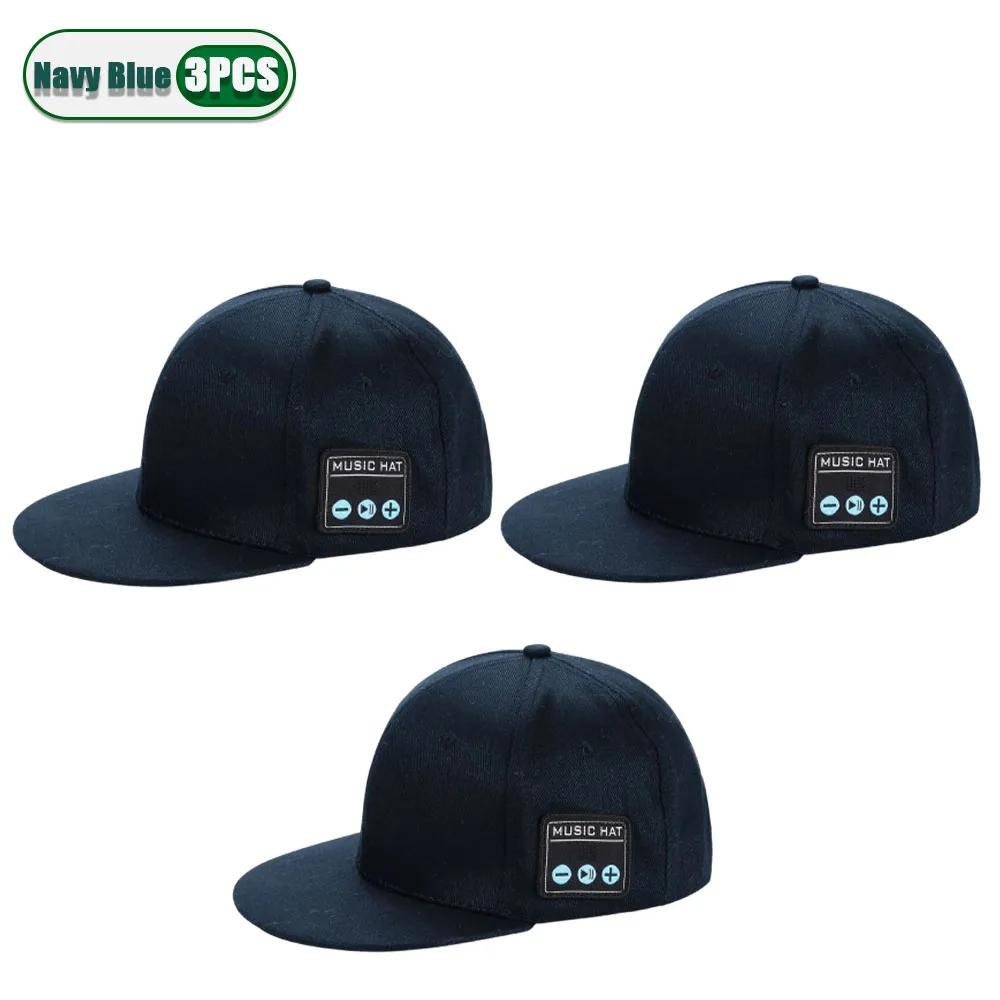 Multifunctional Outdoor Hat with Bluetooth Speakers Wireless Headphones Detachable Adjustable Music Baseball Cap Running Sports