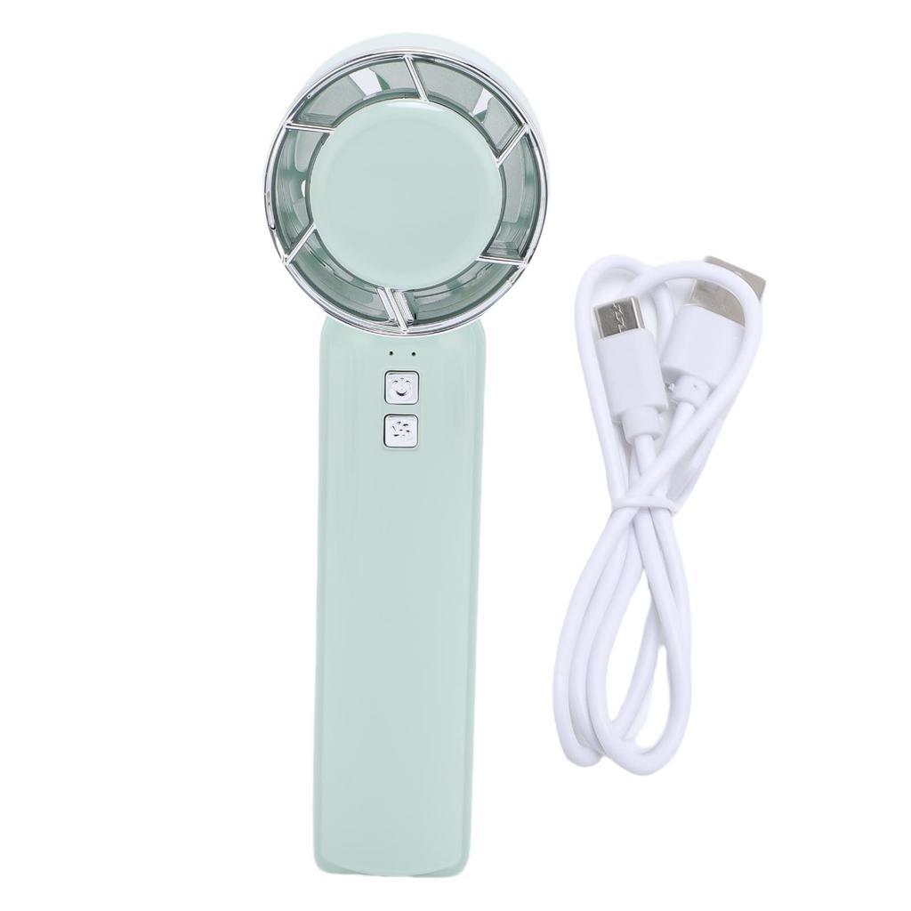 Portable Handheld Fan 5 Speed USB Rechargeable Cool Wind Hand Fan with Mountaineering Clip