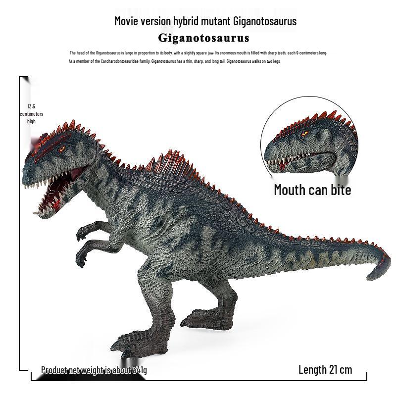 Large Solid Dinosaur Model: Southern Mutant Tyrannosaurus Rex Toy Figure