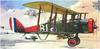 Roden 1/48 WW1 Royal Flying Corps Air Corps (de Havilland) DH.4 Single-Engine Biplane Bomber Plastic Model Kit RE48422