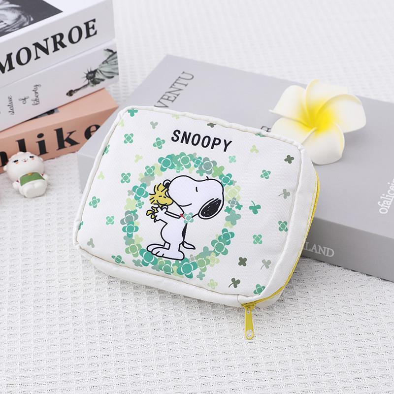 

Тематический маленький органайзер из ткани Оксфорд для макияжа и мелких аксессуаров FourLeaf Clover Snoo