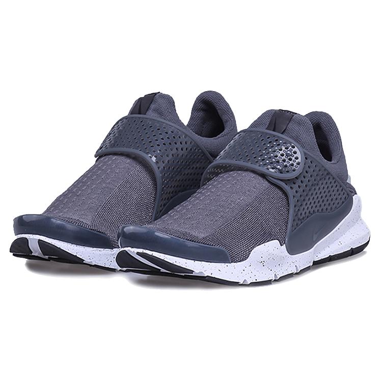 New Nike Sock Dart Wolf Grey/Wolf Grey White Pink Blast 819686-003