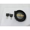 Big Size Diesel Fuel Tank Side Lock Cover Cap 4'' With 2 Keys for JCB |Fit For