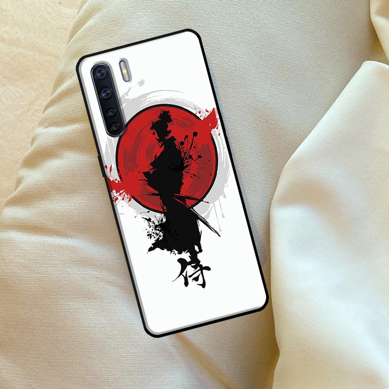 Japanese Bushido Samurai For OPPO A74 A54 A94 A15 A17 A77 A79 A58 A78 A98 A5 A9 A16 A76 A96 A52 A72 A53S A57S Case