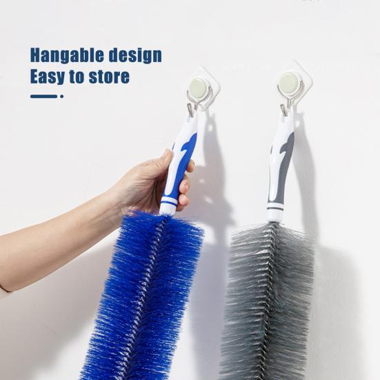 Cleaning Brush with Retractable Rods Reusable Washable Design Multifunctional Cobweb Dusters Housekeeping Supplies
