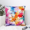 Oil Painting Pillow Cover Vintage Pillow Case For Sofa Home Decor Comfy Pillowcases Gift