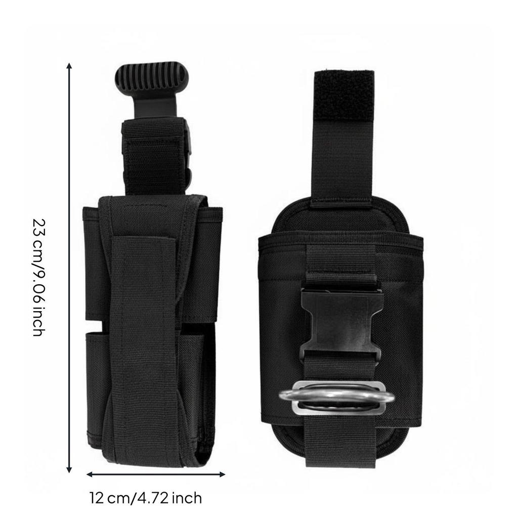 2 Pieces BCD Weight Pocket Dense Duty Aquatic Activities Gear for Underwater