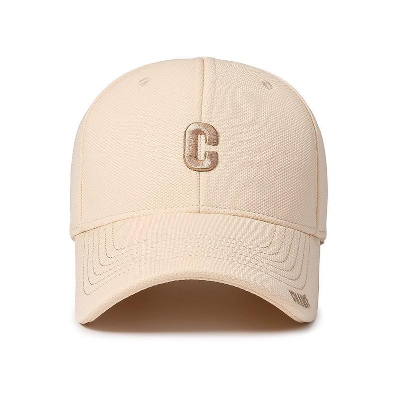 Embroidery Letter Cap Spring and Autumn New Trendy Brand Sunscreen Cap Women's Casual Versatile Baseball Cap Men