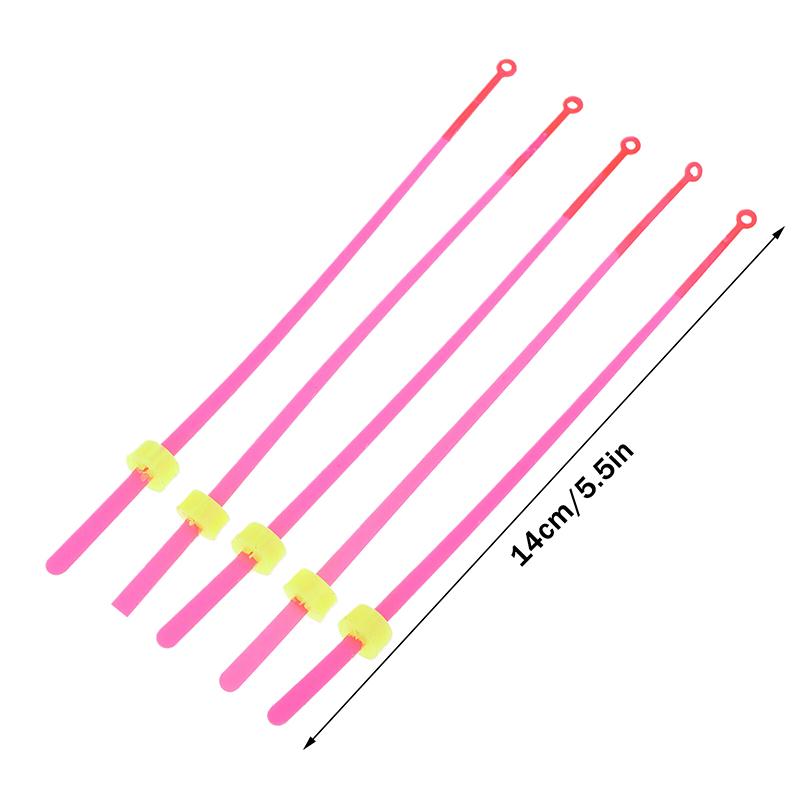 

5Pcs/Set 12/14CM Portable Winter Ice Fishing Rod Top Tip Section Bobber Indicator Fishing Extension Pole Fishing Gear Tackle