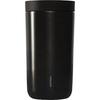 Gobelet - stelton - to go click mug - acier inoxydable 18/10 - 0,2 l - noir métallique