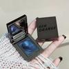 Blue Eye Shadow Plate Smoky Makeup Eye Shadow Monochrome Chameleon Pearlescent Brightening Daily Color Rendering Glacier Blue Flash Diamond in the