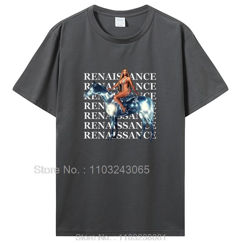 Singer New Album Beyonce Renaissance TShirt Tee For Fans Unisex Unisex Cotton Tshirt Fashion Tops Casual Streetwear