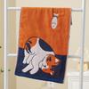 Zhiyang Creative Gauze Infant Face Towels - Naughty Cat Design for Kids' Parties
