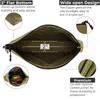 Waterproof Tool Bag Zipper Pouch Multi-Function Bag Wear-Resistant Tool Organizers for Camping Woodworking Electrician Gardening