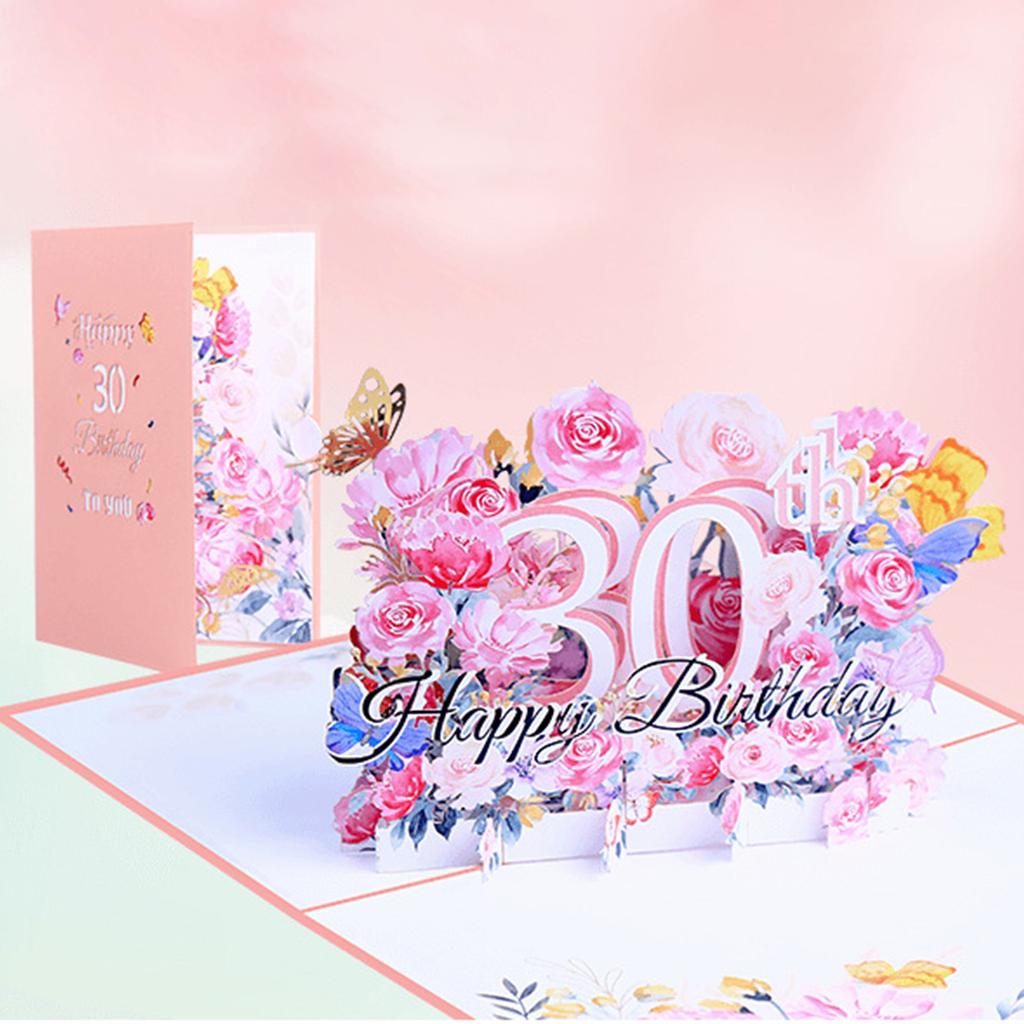 Födelsedagspresent Till Vän Kort Olika Åldrar Kort Familjemedlem Perfekt Present